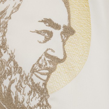 Ivory-colored Chasuble with...