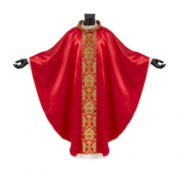 Red Chasuble with Orphrey...
