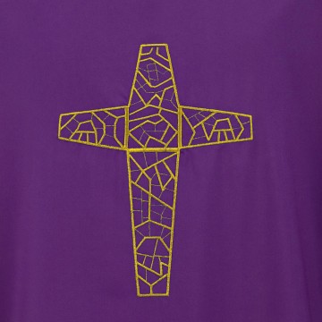 Purple Chasuble with...