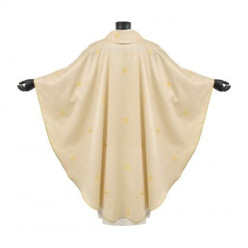 Ivory-colored Chasuble with...