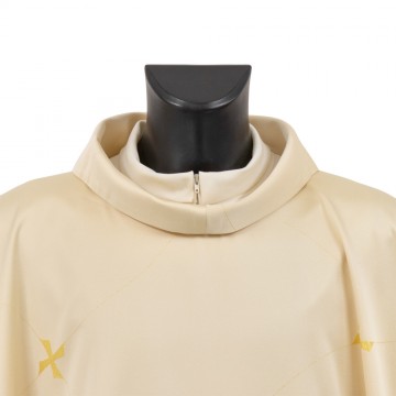 Ivory-colored Chasuble with...