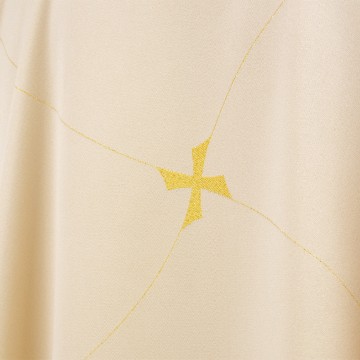 Ivory-colored Chasuble with...