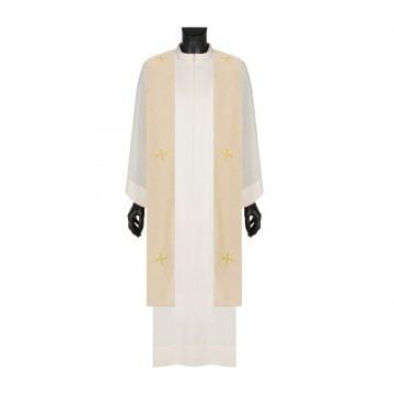 Ivory-colored Chasuble with...