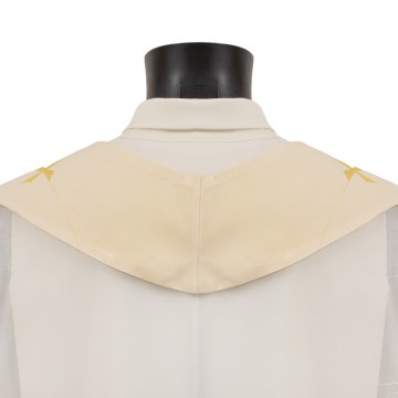 Ivory-colored Chasuble with...
