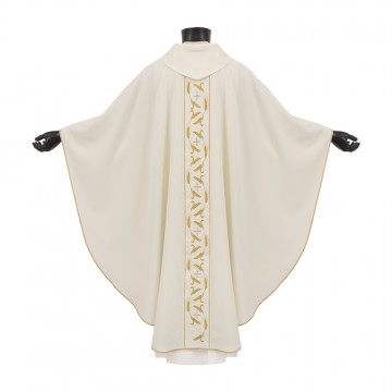 Ivory-colored Chasuble with...