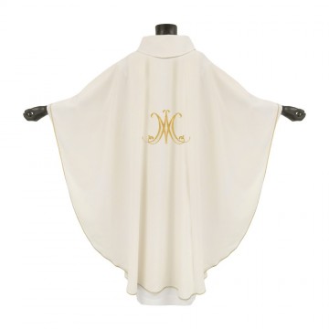 Ivory-colored Chasuble with...