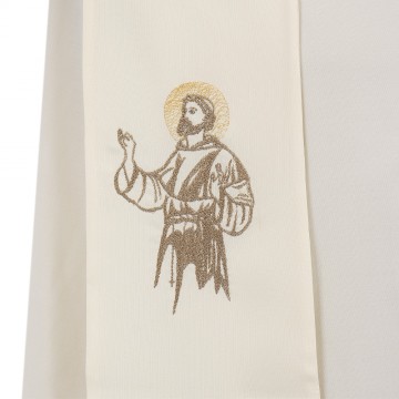 Priest Stole of Ivory Color...