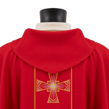 Red Chasuble with...