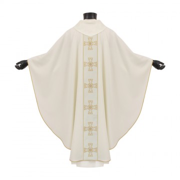 Ivory-Colored Chasuble with...