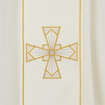 Ivory-Colored Chasuble with...