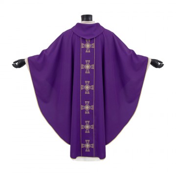 Purple Chasuble with...