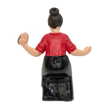 Sitting Woman with Bread...