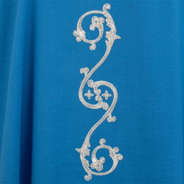 Light Blue Chasuble in Wool...