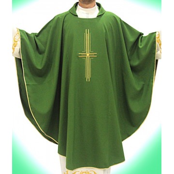 Chasuble with Golden Cross...