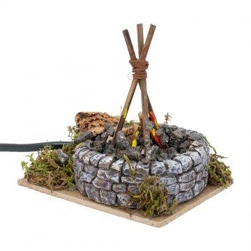 Fire with Flame Effect Lamp...