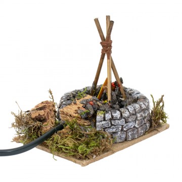 Fire with Flame Effect Lamp...