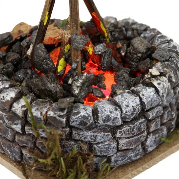 Fire with Flame Effect Lamp...