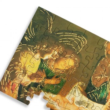 Puzzle Christmas Greeting Card