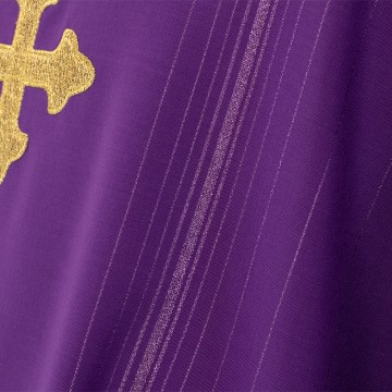 Purple Priest Chasuble with...