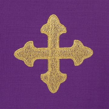 Purple Priest Chasuble with...