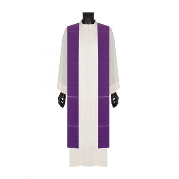Purple Priest Chasuble with...
