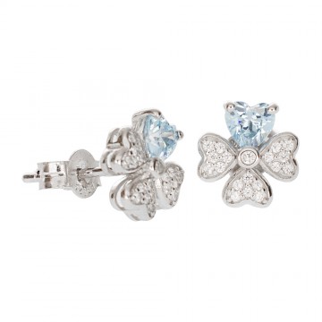 AMEN Earrings Four Heart...