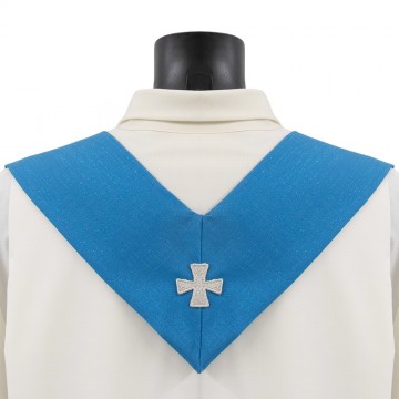 Marian Blue Chasuble with...