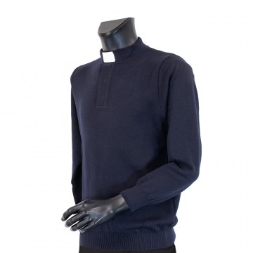 Long-Sleeved Clergy Polo...