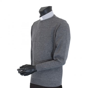 Clergy Sweater in Wool Blend