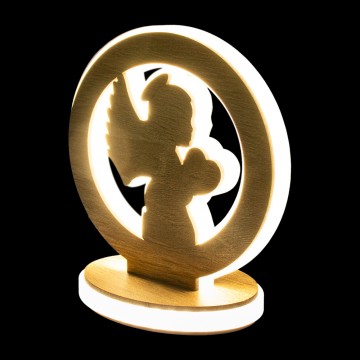 LED Lamp with Angel