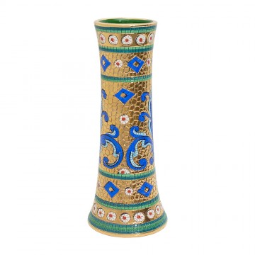 Flower Vase in Painted Ceramic