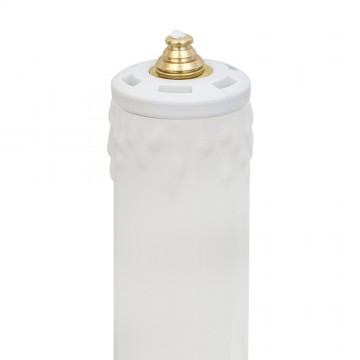 Liquid Wax Candle in White...