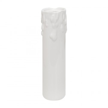 Fake Candle in Painted Ceramic