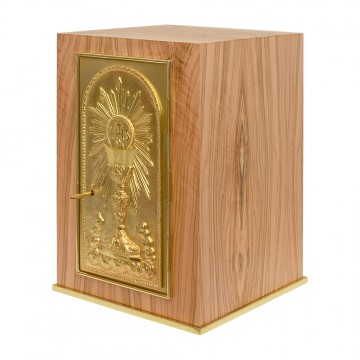 Altar Tabernacle in Olive Wood