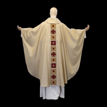 Ivory Chasuble with...