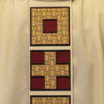 Ivory Chasuble with...