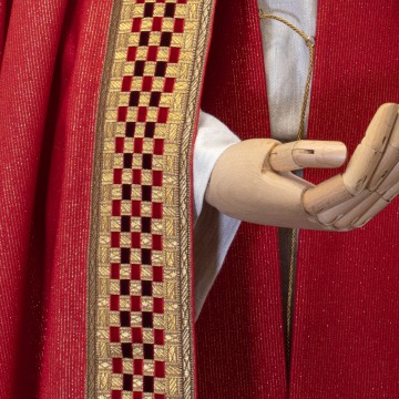Red Liturgical Cope with...