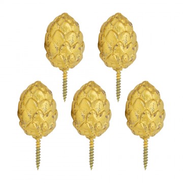 Pine Cones for Paschal Candle