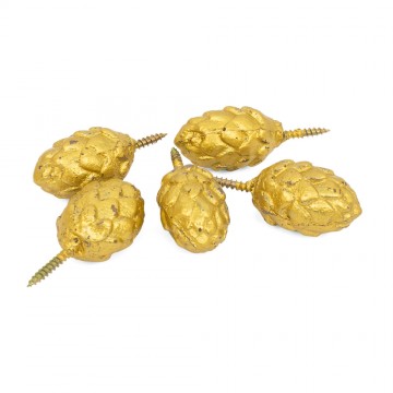 Pine Cones for Paschal Candle