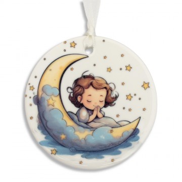 Crib Decoration with Angel...