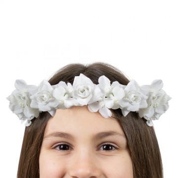 First Communion Hair Wreath
