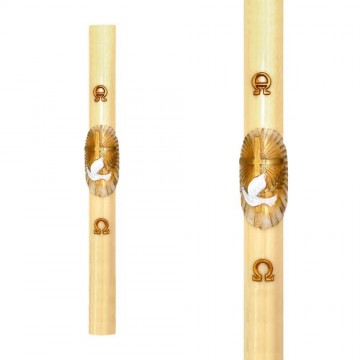 Paschal Candle with Dove...