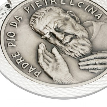 Medallion of Saint Pio in...