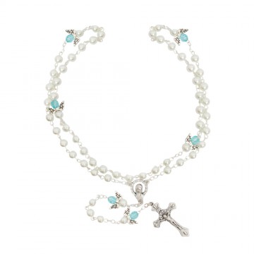 Rosary Box with Light Blue...