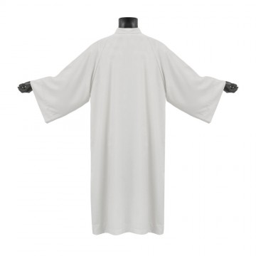 White Priest Alb in Polyester