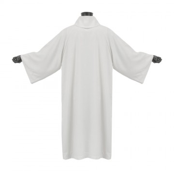 White Priestly Alb with...
