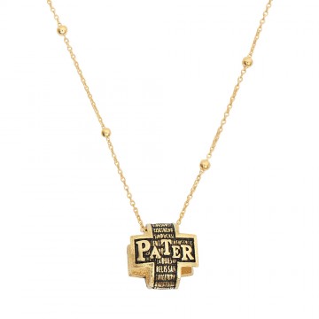 AGIOS Necklace Pater Cross...