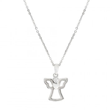 Agios Necklace with Angel...