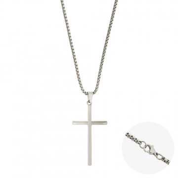 Men's Necklace in Steel...