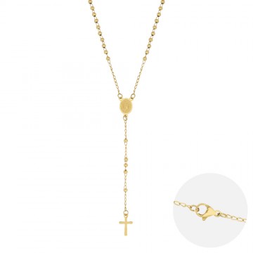 Women's Rosary Necklace in...